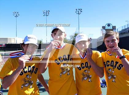 Thumbnail 1 in Highland Park vs Wylie (UIL 5A Team Tennis Final) photogallery.