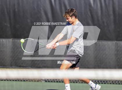 Thumbnail 3 in Highland Park vs Wylie (UIL 5A Team Tennis Final) photogallery.