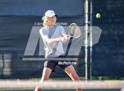 Thumbnail 2 in Highland Park vs Wylie (UIL 5A Team Tennis Final) photogallery.