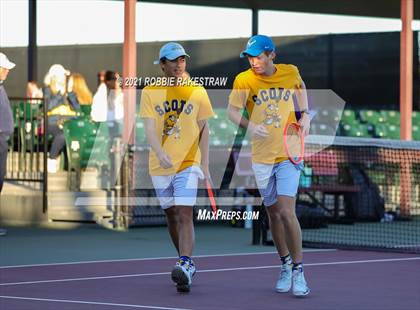 Thumbnail 2 in Highland Park vs Wylie (UIL 5A Team Tennis Final) photogallery.