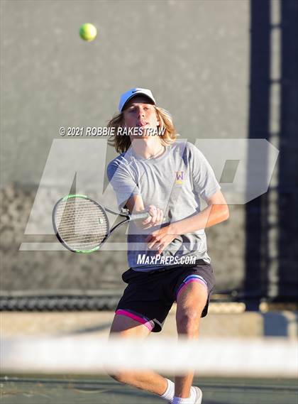 Thumbnail 2 in Highland Park vs Wylie (UIL 5A Team Tennis Final) photogallery.