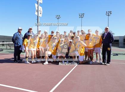 Thumbnail 2 in Highland Park vs Wylie (UIL 5A Team Tennis Final) photogallery.