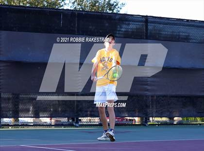 Thumbnail 2 in Highland Park vs Wylie (UIL 5A Team Tennis Final) photogallery.