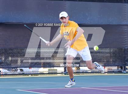 Thumbnail 2 in Highland Park vs Wylie (UIL 5A Team Tennis Final) photogallery.