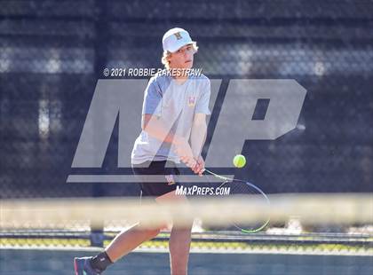 Thumbnail 2 in Highland Park vs Wylie (UIL 5A Team Tennis Final) photogallery.