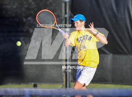 Thumbnail 2 in Highland Park vs Wylie (UIL 5A Team Tennis Final) photogallery.