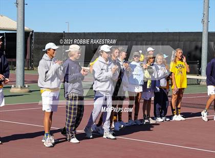 Thumbnail 3 in Highland Park vs Wylie (UIL 5A Team Tennis Final) photogallery.