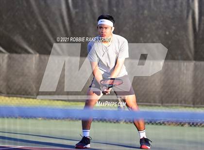 Thumbnail 2 in Highland Park vs Wylie (UIL 5A Team Tennis Final) photogallery.