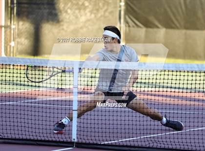 Thumbnail 3 in Highland Park vs Wylie (UIL 5A Team Tennis Final) photogallery.