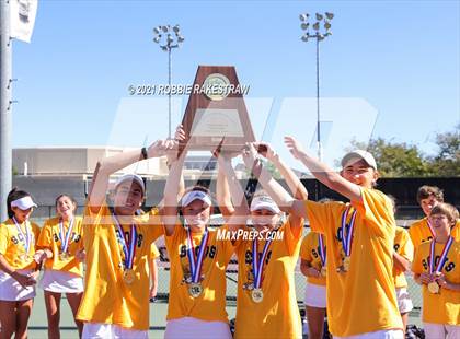 Thumbnail 1 in Highland Park vs Wylie (UIL 5A Team Tennis Final) photogallery.