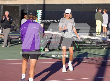 Thumbnail 2 in Highland Park vs Wylie (UIL 5A Team Tennis Final) photogallery.