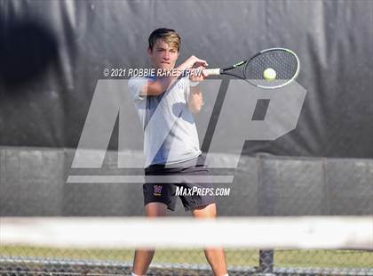 Thumbnail 2 in Highland Park vs Wylie (UIL 5A Team Tennis Final) photogallery.