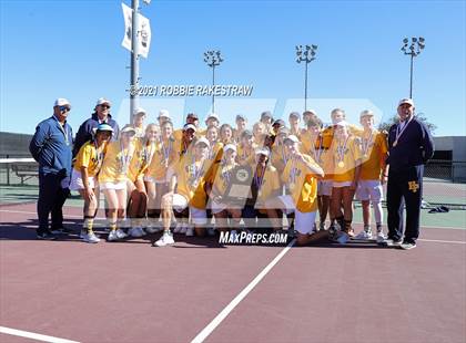 Thumbnail 3 in Highland Park vs Wylie (UIL 5A Team Tennis Final) photogallery.