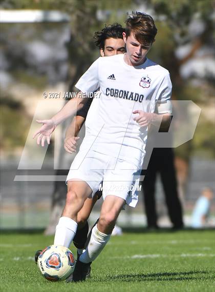 Thumbnail 3 in Coronado vs. Palo Verde (Class 5A Southern Section FINAL) photogallery.