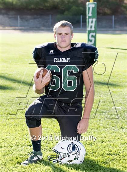 Thumbnail 1 in Tehachapi High School Varsity Football Individuals photogallery.