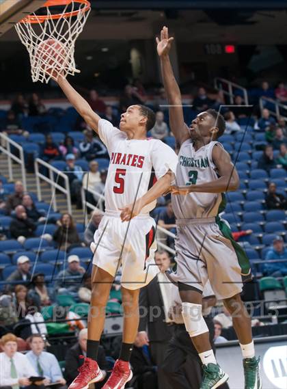 Thumbnail 1 in High Point Christian Academy vs Page (MLK North Carolina Scholastic Classic) photogallery.