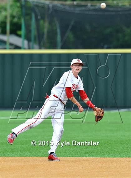 Thumbnail 3 in Pottsboro vs Glen Rose (UIL 3A Region 2 Quarterfinal) photogallery.
