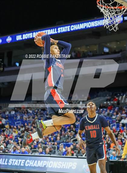 Thumbnail 3 in Beaumont United vs. Kimball (UIL 5A State Semifinal) photogallery.