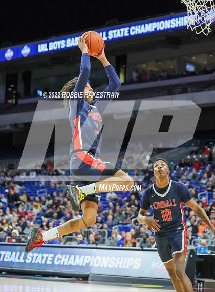 Thumbnail 2 in Beaumont United vs. Kimball (UIL 5A State Semifinal) photogallery.