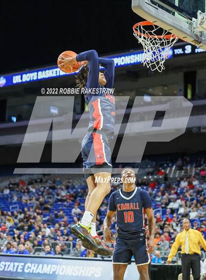 Thumbnail 2 in Beaumont United vs. Kimball (UIL 5A State Semifinal) photogallery.