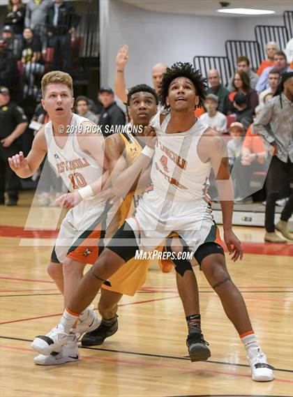 Thumbnail 2 in East Lincoln vs. Forest Hills (NCHSAA 2A Western Regional)  photogallery.