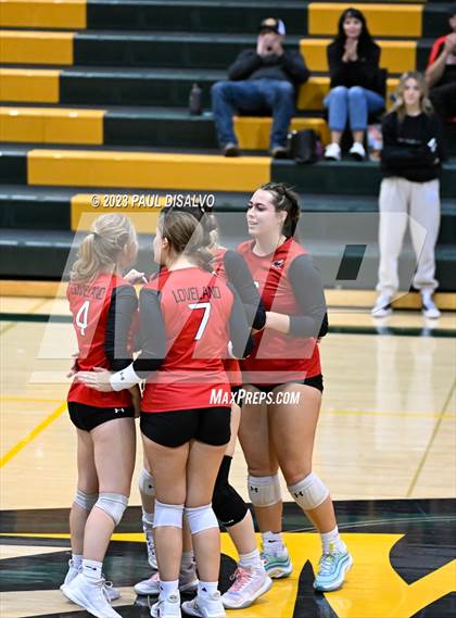Thumbnail 2 in Arapahoe vs. Loveland (CHSAA 5A Region 5) photogallery.