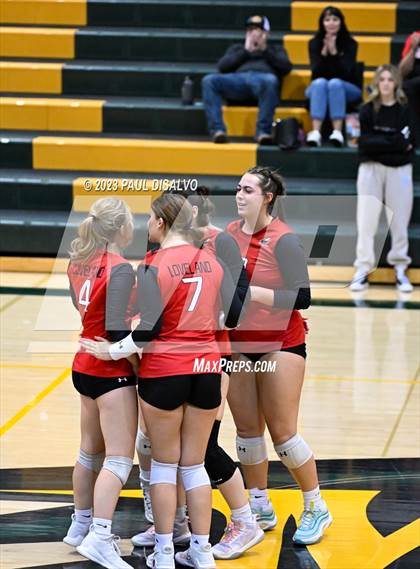 Thumbnail 3 in Arapahoe vs. Loveland (CHSAA 5A Region 5) photogallery.