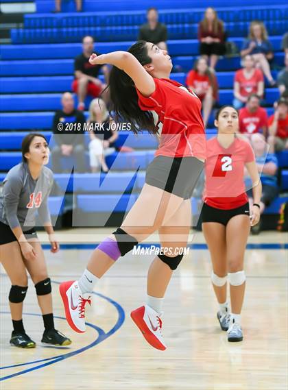 Thumbnail 3 in Pusch Ridge Christian Academy vs. Valley Lutheran (PCDS Desert Classic - Final) photogallery.