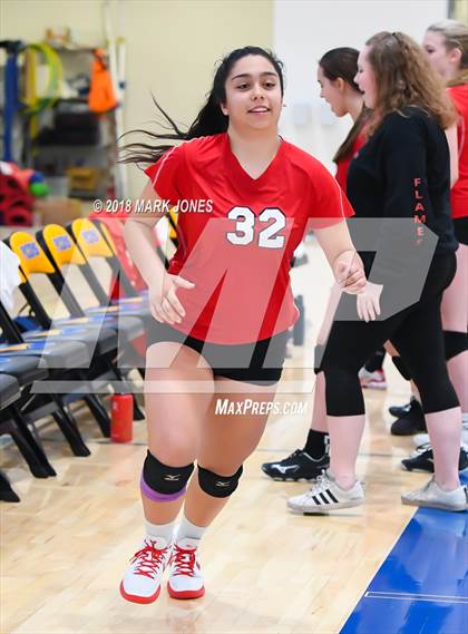 Thumbnail 3 in Pusch Ridge Christian Academy vs. Valley Lutheran (PCDS Desert Classic - Final) photogallery.