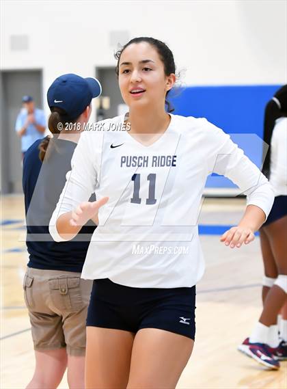 Thumbnail 2 in Pusch Ridge Christian Academy vs. Valley Lutheran (PCDS Desert Classic - Final) photogallery.