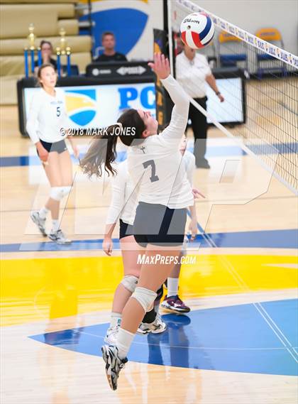Thumbnail 3 in Pusch Ridge Christian Academy vs. Valley Lutheran (PCDS Desert Classic - Final) photogallery.