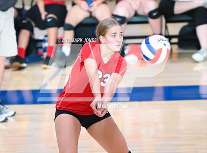 Thumbnail 3 in Pusch Ridge Christian Academy vs. Valley Lutheran (PCDS Desert Classic - Final) photogallery.