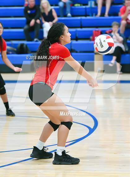 Thumbnail 1 in Pusch Ridge Christian Academy vs. Valley Lutheran (PCDS Desert Classic - Final) photogallery.