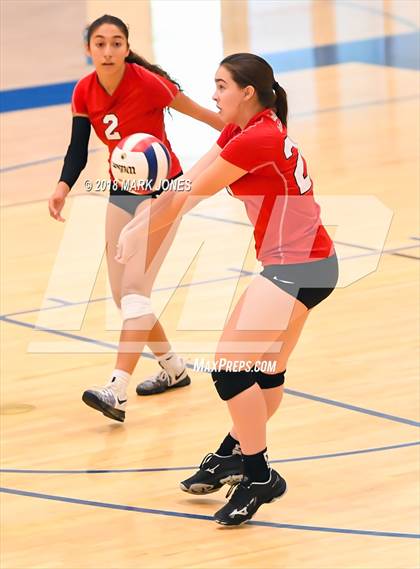 Thumbnail 3 in Pusch Ridge Christian Academy vs. Valley Lutheran (PCDS Desert Classic - Final) photogallery.