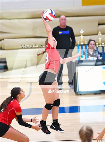 Thumbnail 1 in Pusch Ridge Christian Academy vs. Valley Lutheran (PCDS Desert Classic - Final) photogallery.