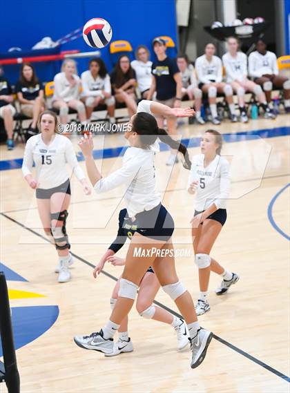 Thumbnail 2 in Pusch Ridge Christian Academy vs. Valley Lutheran (PCDS Desert Classic - Final) photogallery.