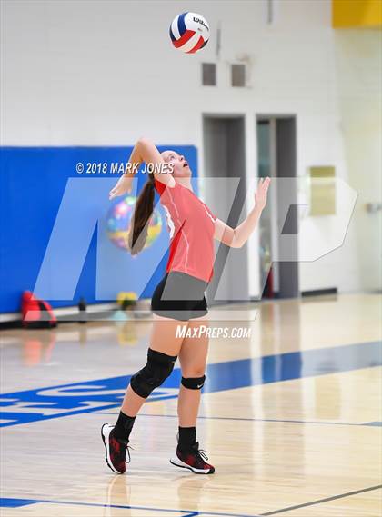 Thumbnail 3 in Pusch Ridge Christian Academy vs. Valley Lutheran (PCDS Desert Classic - Final) photogallery.