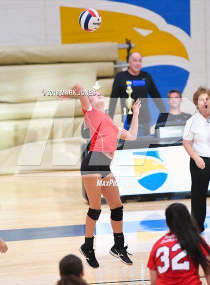 Thumbnail 2 in Pusch Ridge Christian Academy vs. Valley Lutheran (PCDS Desert Classic - Final) photogallery.