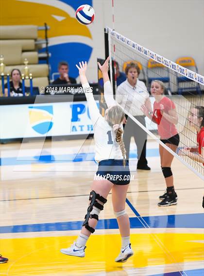 Thumbnail 2 in Pusch Ridge Christian Academy vs. Valley Lutheran (PCDS Desert Classic - Final) photogallery.