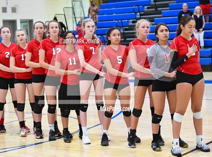 Thumbnail 2 in Pusch Ridge Christian Academy vs. Valley Lutheran (PCDS Desert Classic - Final) photogallery.