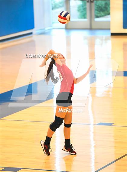 Thumbnail 3 in Pusch Ridge Christian Academy vs. Valley Lutheran (PCDS Desert Classic - Final) photogallery.