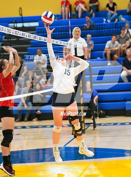 Thumbnail 1 in Pusch Ridge Christian Academy vs. Valley Lutheran (PCDS Desert Classic - Final) photogallery.
