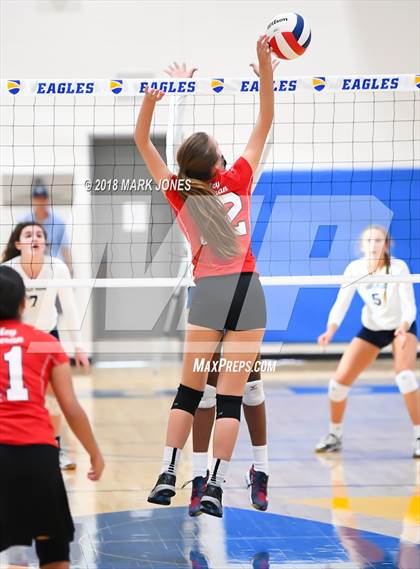 Thumbnail 2 in Pusch Ridge Christian Academy vs. Valley Lutheran (PCDS Desert Classic - Final) photogallery.