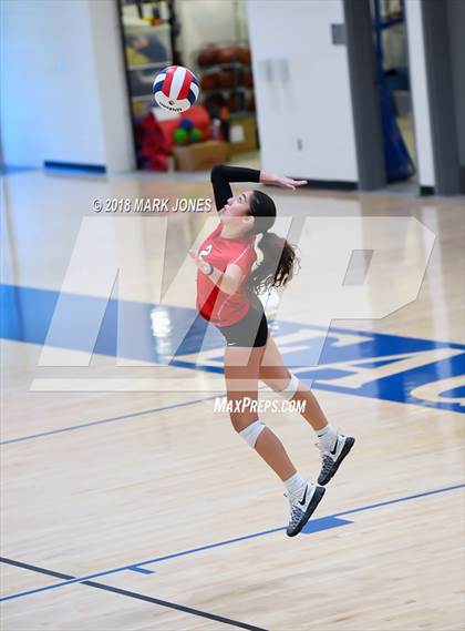 Thumbnail 2 in Pusch Ridge Christian Academy vs. Valley Lutheran (PCDS Desert Classic - Final) photogallery.
