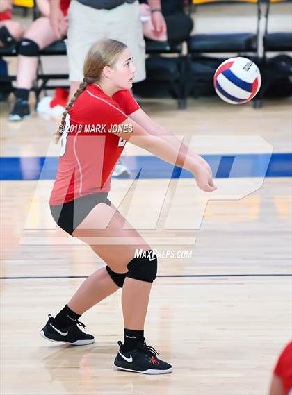 Thumbnail 2 in Pusch Ridge Christian Academy vs. Valley Lutheran (PCDS Desert Classic - Final) photogallery.
