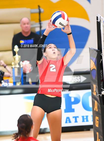 Thumbnail 2 in Pusch Ridge Christian Academy vs. Valley Lutheran (PCDS Desert Classic - Final) photogallery.