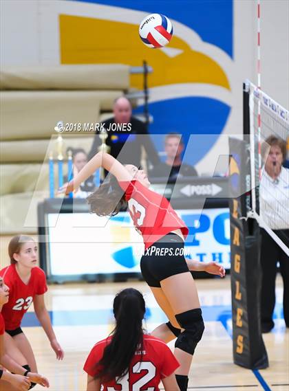 Thumbnail 1 in Pusch Ridge Christian Academy vs. Valley Lutheran (PCDS Desert Classic - Final) photogallery.