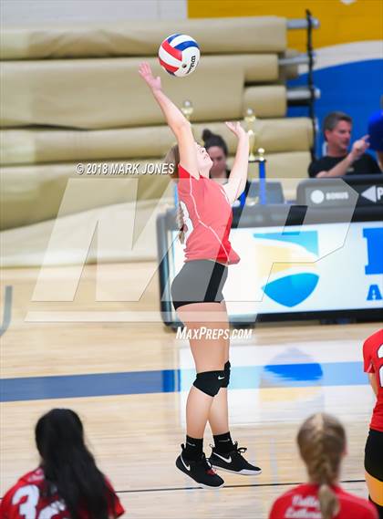 Thumbnail 2 in Pusch Ridge Christian Academy vs. Valley Lutheran (PCDS Desert Classic - Final) photogallery.