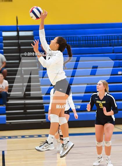 Thumbnail 2 in Pusch Ridge Christian Academy vs. Valley Lutheran (PCDS Desert Classic - Final) photogallery.