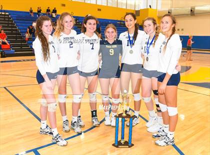 Thumbnail 3 in Pusch Ridge Christian Academy vs. Valley Lutheran (PCDS Desert Classic - Final) photogallery.